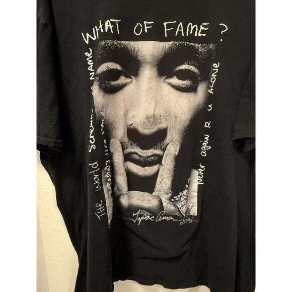 Tupac‎ What Of Fame T-shirt XXL - Picture 2 of 8